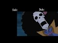 One Piece Dub vs. Sub Iconic Lines