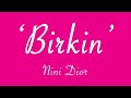 Nini Jinsui - Birkin