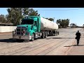 Road Trains and Trucks in Outback Australia