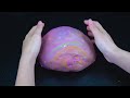 🌈 RAINBOW Slime 🌈 I Mixing random into Glossy Slime I Relax with videos 🌠