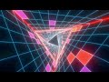 NEON LIGHT TUNNEL | 🟪🔺🟦 | INFINITE LOOP  |  SCREENSAVER | ABSTRACT TRIANGLE | WALLPAPER BACKGROUND