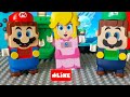 Lego Luigi enters the Nintendo Switch behind Bowser.Will Luigi be able to save the Princess? #mario