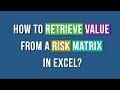 How to Create a Risk Matrix in Excel