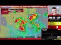 🔴 BREAKING Tornado Warning Coverage - Tornadoes - With Live Storm Chaser