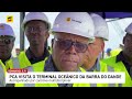 CONSELHO DE ADMINISTRAÇÃO CONSTATA OBRAS DO TERMINAL OCEÂNICO DA BARRA DO DANDE