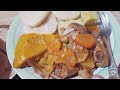 Ground food with || Jamaican Style chicken