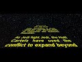 Disney's Star Wars: Episode IX - Opening Crawl