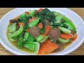 EASY AND DELICIOUS PAKCOY MEATBALL FIRE RECIPES / DAILY COOKING RECIPES