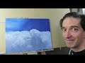 How to paint clouds - realistic cloud painting tutorial