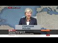 Theresa May's last big speech as PM - BBC News