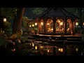 A Peaceful Fairy TreeHouse 🌸 Magical Ambience & Nature Sounds | Heals the Soul, Relaxes, Rest | 4K
