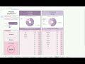 Video Tutorial - Income and Expense Tracker - Google Sheets Template