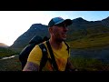 130 km solo hike through Sarak National Park - from Ritsem to Kvikkjokk - 4k with maps