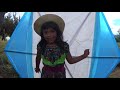 Construimos un barrilete gigante con los colores de Guatemala