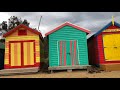 Brighton Bathing Boxes in Melbourne , Australia