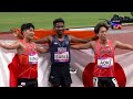 Avinash Sable win gold Men’s 3000m Steeplechase at Asian Games, Hangzhou, China 2023