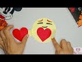 Hug Smiley Card Tutorial🤗 How to make a Smiley Card🤗 Easy and Simple Card🤗 Handmade Card🤗 #diy #art