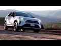 The new Toyota RAV4 in Pearl White Driving Video