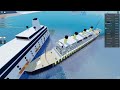 I CRASHED the BIGGEST BOAT in Roblox!