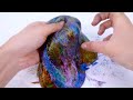 Satisfying Video l How to make Mixing Nail Foot from BathTub & Rainbow Slime Bottle Cutting ASMR