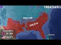 The American Civil War using Google Earth (Extended)