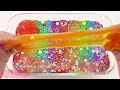 ASMR Slime Video l How To Make Rainbow Hot Air Balloon Bathtub With Glitter Slime | Making By Yo Yo