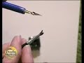 How to use a traditional pen holder and nib, and load the nib with ink