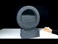 DIY Waterfall Fountain Planter ⛲ Circle Design - Cement Craft Ideas