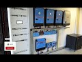 44 kW micro-grid Victron and Fronius Setup with 52kWh storage