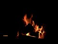 Night Fire Ambience Crackling Fire Sounds (full hd)🔥Burning Fireplace Sounds & Black Screen 12 Hours