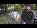 Camping In Emergency Survival Tent
