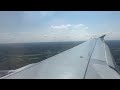 American Airlines - Airbus A319 - Washington (DCA) to Charlotte (CLT) - Takeoff and Landing