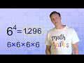 Math Antics - Intro To Exponents (aka Indices)