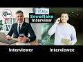 Live Recorded Interview For Snowflake Data Engineer || Infosys-2022 II KSR Datavizon