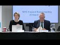 NHS England Board Meeting - 28 March 2024