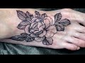 Mastering the Whip Shading Technique for Exquisite Flower Tattoos