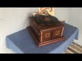 Tisch-Lindström gramophone - phonograph, table top antique gramophone, 1920s