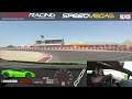 speed vegas Lamborghini huracan Evo 5 laps Almost crash last lap