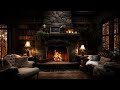 🔥Wintertime Whispers:  Deep Sleep Instantly with  Fireplace Sounds | ASMR