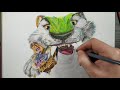 Timelapse Drawing Chunky from The Croods 2