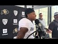 Colorado receiver Jimmy Horn Jr. on his return from injury
