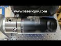 50W fiber laser engraving tumbler