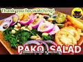 Pako Salad I Ensaladang Pako I Fern Salad