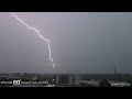 Upward lightning in St. Louis at 60FPS and 1,500FPS - August 2, 2023