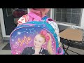 Lyla's New JoJo Swia Backpack!