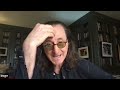 Geddy Lee (Rush) Interview, October 2023: 