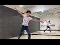 地上フィギュアスケート中学生！SPを踊る！