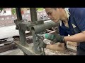 Restoration Of Rare Giant Wood Sawing Machine // Restoring Wood Cutting Saws For Carpentry Workshops