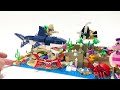 레고 움직이는 디오라마 - 상어 출현!! / LEGO CREATOR 3 in 1 31158 X 31088  MOVING DIORAMA  #레고디오라마 #레고 #레고moc