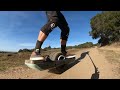 Onewheel GT Trail Ride: Flat Kick Footpads // Onewheel SHRED SERIES